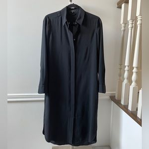 Babaton shirt dress black sz S